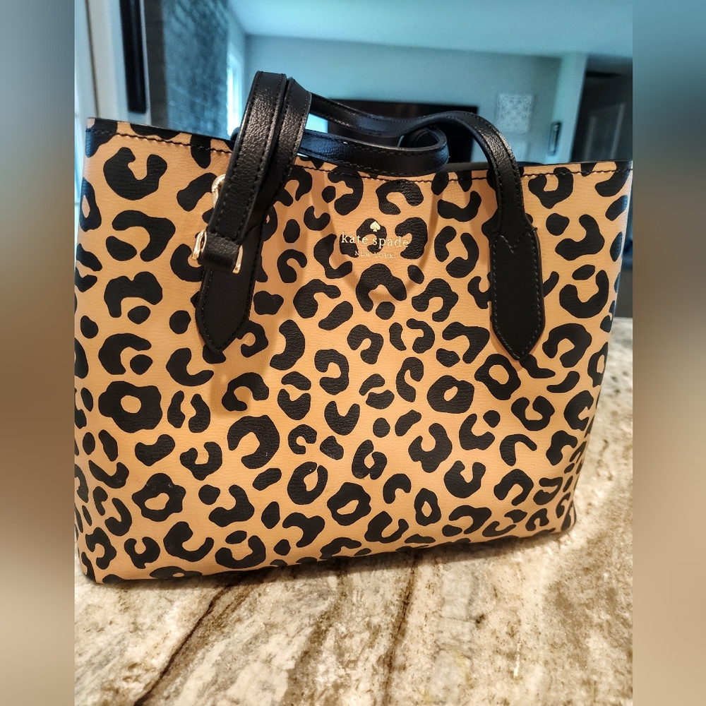 Kate Spade leopard print bag